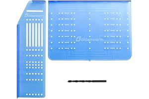 ‎GOLDENWARM Goldenwarm Griff Knöpfe Bohrschablone für Möbelgriffe Schrankgriffe Schubladen Griffe und Knöpfe Montagewerkzeug TM160