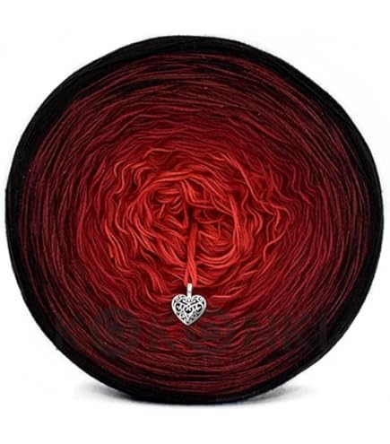 Gradient Yarn Pelote de laine peignée pour cake Kokonek Soft 116