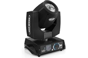 WZYBUTA Moving Head Beam 7R 230W Disco Licht RGBW Discolicht Partylicht dmx512 Stroboskoplicht 16CH Bühnenlichter für Bar Club Konzert Geburtstag Theater Hochzeit Lichtshow (Schwarz)