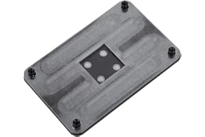 DIOVERDE Tarente CPU-Kühlkörper Halterung Backplane Backplate Zurück Blatt Eisenplatte Durable for AM4