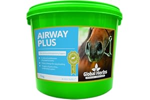 Global Herbs Airway Plus 1kg Tub Clear Breathing Horses