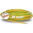 10 m Lapp 4520005 H07V-K 10 mm² Green/Yellow I Ground Cable I Wiring Cable I Flexible Flexible PVC Single Core I Stranded 10 mm² I Wiring