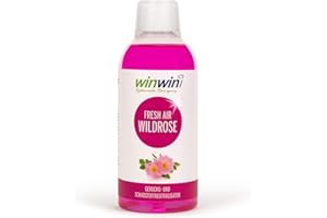 WINWIN CLEAN SYSTEMISCHE REINIGUNG winwinCLEAN - FRESH AIR LUFTREINIGUNGS-KONZENTRAT 'WILDROSE' 500ml I AUCH GEEIGNET FÜR proWIN AIR BOWL
