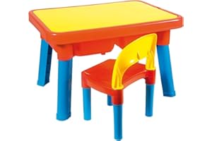 VARUN Androni Giocattoli 8901-0000 - Mesa de actividades infantil con silla (sin acceso)