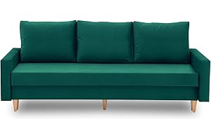 ADAMS GROUP Sofini Couch Bellis mit Schlaffunktion! Best Couch! Couch mit Bettkasten! (Monolith 37)