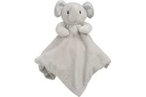 AUNEOS Mansuri Babies 3D Elephant Cuddly Comforter Blanket Soft Newborn Baby Shower BC36 (Grey)