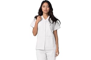 ADAR UNIFORMS Adar Universal Divise Sanitarie Donna - Chiusura a Scatto Frontale