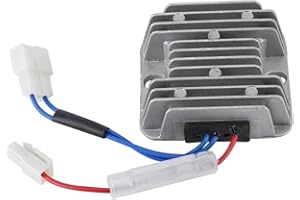 SHANRYA Regulador de voltaje de 178F / 186F 12V DC AVR para KDE3500 5000 6500 6700 Partes de arranque eléctrico diesel del generador