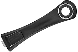 Pradel Excellence - Manche Amovible Première Génération 18 cm - Compatible Casseroles, Poêles et Sauteuses - Bakélite et Silicone Résistants - Prise en Main Ergonomique