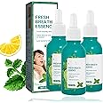 LICIBY Breath Freshener,Fresh Breath Essence,Breath Freshening Drops for Adults,Mouth Freshener Oral Care Health for Mouth,Mouthwash Peppermint Mouth Freshener For Travel