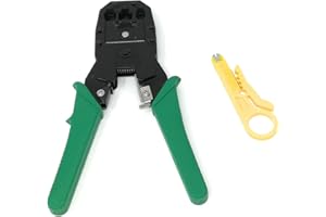 TEMPO DI SALDI Pinza Crimpatrice Plug RJ11 RJ12 RJ45 4 6 8 Poli Per Cavo Di Rete Ethernet Lan