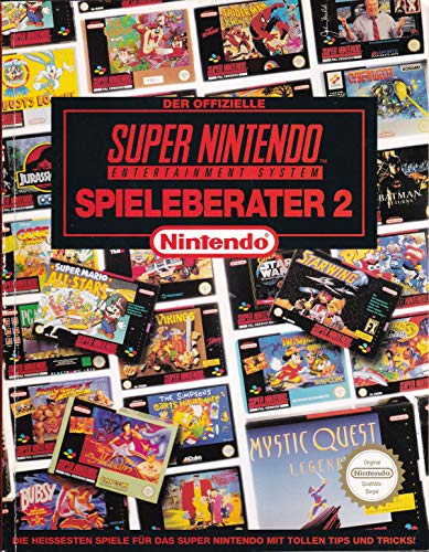 1x SNES Spieleberater 2 - Offizielles Lösungsbuch / Offizieller Spieleberater für SNES Super Nintendo Spiele (deutsch)
