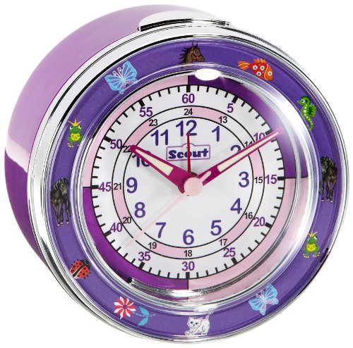 Scout Mädchen-Wecker Analog Quarz 280001014