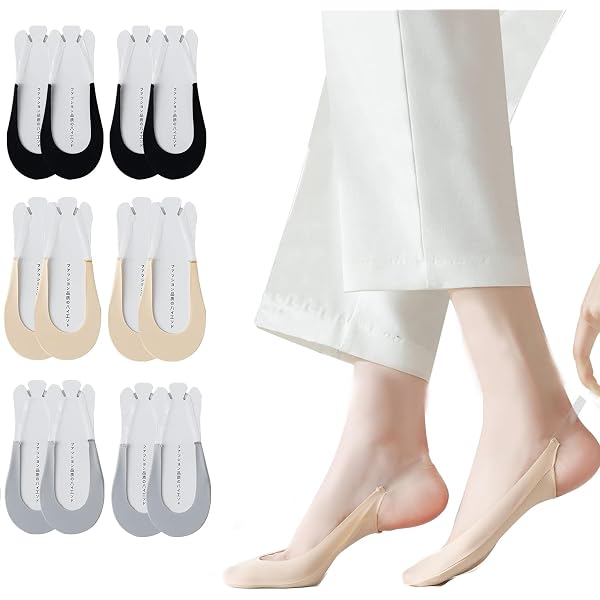 Calzini Alla Caviglia Donna - 6 Paia Cotone No Show Per Sport E Casual