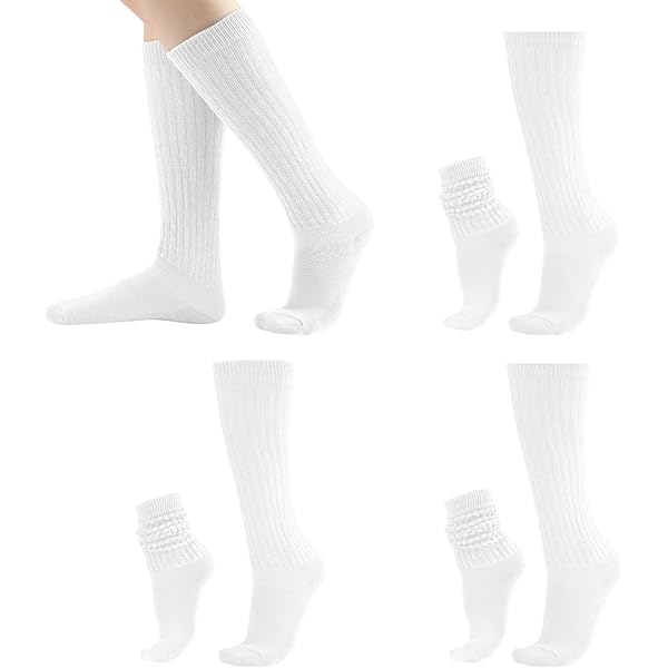 3 Paires Chaussettes Hautes Femme – Montantes, Souples, En Coton – Pour Bottes, Mi-mollet Ou Cheville