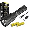NITECORE SRT7i Superior Performance SmartRing Flashlight- 3,000 lumens w/EXTRA Battery and Eco-Sensa USB-C Charging cable Included