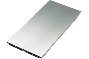 Evotrade Zócalo de cocina – Perfil rodapié L 2,5 m de PVC | Altura y colores a elegir + accesorios (2 tapones de ángulo de 90° + 1 junta) Made in Italy