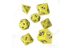 Cyberpunk Red Dice Set: Danger Zone (7)