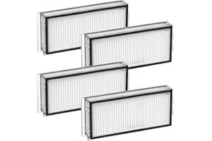 Rrochio 4 Filtri HEPA per roborock Q8 Max+, Accessori per Aspirapolvere roborock Q7+, Q5 Pro, Q5 Pro+, Q7, Q7 Max, Q7 Max+, Q8 Max, Filtro Ricambi Originali Lavabili Riutilizzabili