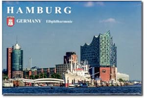 CITY SOUVENIR SHOP Foto-Magnet Hamburg, Elbphilharmonie bei Tag, ca. 8 x 5,4 cm