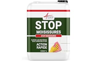 Anti moisissure mur, salle de bain, produit, nettoyant - 1 L - ARCANE INDUSTRIES