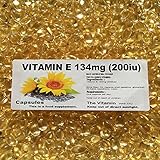 The Vitamin Vitamin E 134mg (30 Capsules - Bagged)