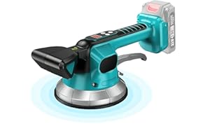 AUORUSI Fliesenrüttler Kompatibel für Makita 18V Batterie,Akku Fliesen Vibrationsgerät mit 10 Einstellbaren Geschwindigkeiten, 200KG Adsorption, 30-240cm Fliesenleger für Wand & Boden(ohne Akku)