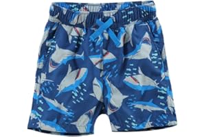 LACOFIA Kinder Badeshorts Jungen Casual Elastische Taille Badehose Kleinkind Strand Schwimmen Shorts