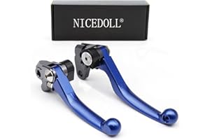 NICEDOLL for TC65 2017-2021, TC85 2014-2020 2018 2019 CNC Dirt Bike Motorbike Levers, Clutch Brake Pivot 3D Handle Lever Set