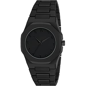 Matrix Arabian | Aura Dial & Polycarbonate Strap Analog Watch for Men & Boys (Black)