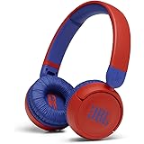 JBL Jr 310BT - Children's over-ear headphones with Bluetooth and built-in microphone, in red