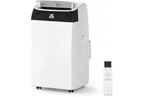 GarveeMore Aire Acondicionado Portátil 10000 BTU TCL 3 en 1 Frío Ventilador y Deshumidificador Clase A+ Enfriamiento Rápido 2930W Control Remoto Hogar Oficina Blanco