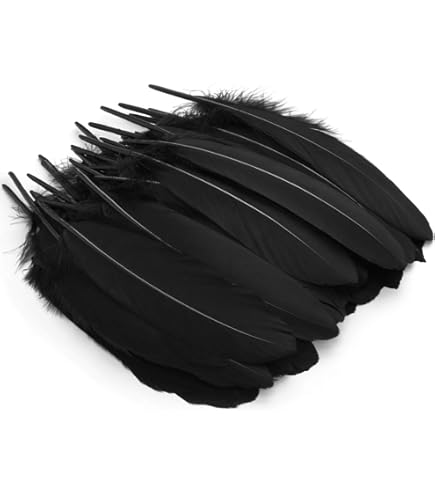 Set van 100 haanveer, 4-8 cm, bulk, natuurlijke pluizige veren voor