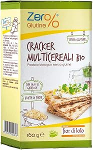 Misura Crackers Integrali con Barbabietola e Carota Nera Fibrextra | 15% di Fibre e 100% Farina Integrale | Confezione da 385