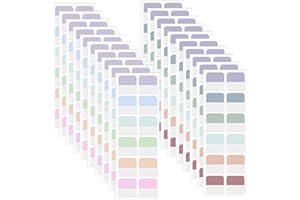 IUSOT 240 Stück Index Tabs (2.8X2.5cm), 2 Farben für Markierungen, Seitenmarker Selbstklebend, Kleberegister, Bunte Page Marker, für Bücher, Dokumente, und Büro, Wiederverwendbar, Rückstandsfrei