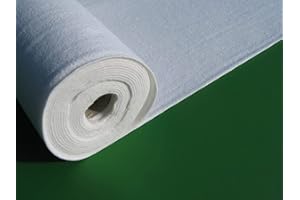 Teichbauzentrum Sankt Julian 20 m² PET Teichvlies 450g/m² Rolle 2 x 10 Meter Schutzvlies Folienschutz Weiß Premium Reißfest Profi Qualität V450