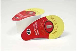 SNOWFLAKEHEAVEN UHT Coffee Cream .Meadow Churn UHT Coffee Cream (120x10g)