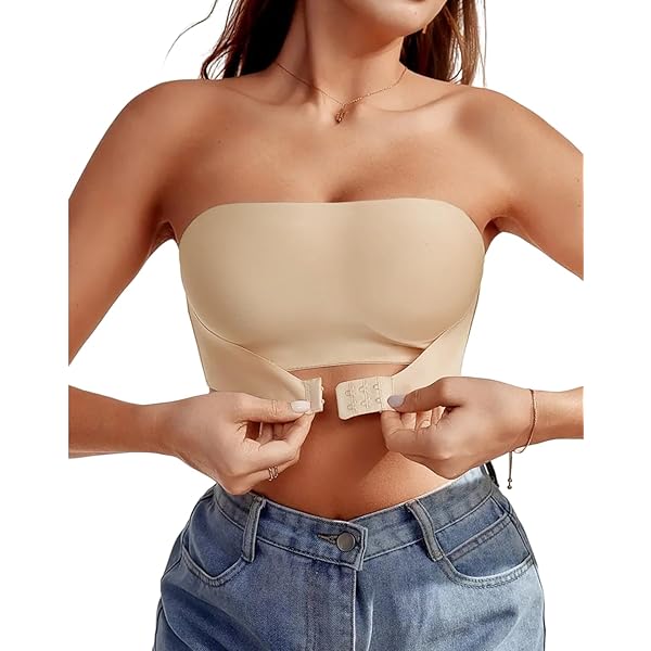 Générique Lot de 6 Clip Cache Bretelle de Soutien Gorge et Effet Push-up - modèle Classic - 3 Couleurs