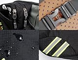[Sport Hüfttasche] SHOWTIMEZ Hüfttasche Multi-Function Gürteltasche Wasserabweisende Bauchtasche Flache Taille Tasche mit Flaschenhalter zum Sport und Reisen - 