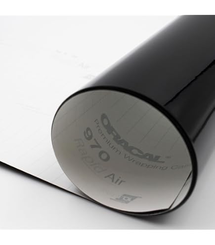 Gloss Black De-chroming Chrome Delete Tape 25mm x 10m Wrapping Vinyl | UK