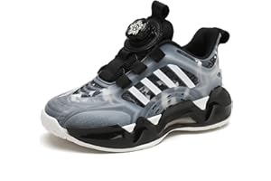 ACosySch Chaussures de Sport à Boucle pivotante pour Enfants et Adolescents, Chaussures de randonnée, Chaussures de Course, Chaussures de Basket-Ball, Chaussures Junior 27-39