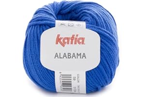 Lanas Katia Alabama Ovillo de Color azulon Cod. 59