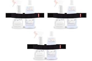 ‎TRUNKEXPERT TrunkExpert Paski na rzepy samochodowe, zestaw 3 sztuk, 40 x 5 x 0,3 cm, organizer do bagażnika, elastyczne, wytrzymałe, czarne, wodoodporne, do mocowania transportowanych przedmiotów