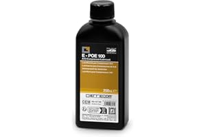 Errecom E-POE 100, Lubrifiant pour Compresseurs de Climatisation électriques des véhicules Hybrides et électriques, viscosité 100, Bouteille de 250 ML
