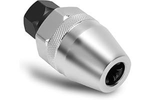 HISUEKIG Extracteur de Goujon, Etracteur Goujon Cassé, Extracteur de Goujon Excentrique, Outil D'extraction de Boulons Thermiquement pour Extracteur de Goujons Arrondis de 1/4in-1/2in (6mm-12mm)