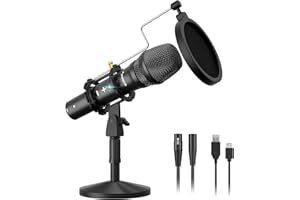 MAONO DYNAMICZNY MIKROFON STOŁOWY USB/XLR AU-HD300T