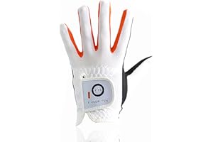 ‎FINGER TEN FINGER TEN Golfhandschuhe Kinder Jugend Junior Mädchen für Linke Hand, Junge Golf Handschuhe Atmungsaktive Mikrofaser Synthetische Rechtshänder für Alter 4-13 Jahre