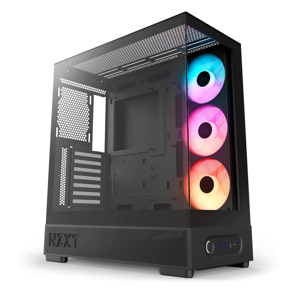 NZXT S5 RGB Kompaktes ATX-Midi-Tower-PC-Gehäuse