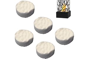 CNANRNANC 5 Stücke Keramikwolle Für Bioethanol Kamin Keramikschwamm Für Bio Ethanol Kaminofen Indoor Gel- & Ethanol Keramikschwamm Für Bioethanol Brenner