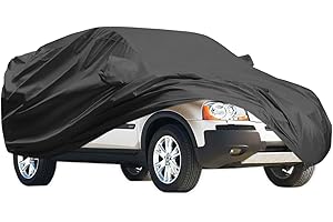 RENIMOVE Funda Coche SUV Universal para Todo Tipo de SUV y vehiculos Grandes Apta para 4x4 Furgonetas monovolumenes Fabricado en PEVA de Alta Durabilidad protección Completa contra Elementos Exteriores